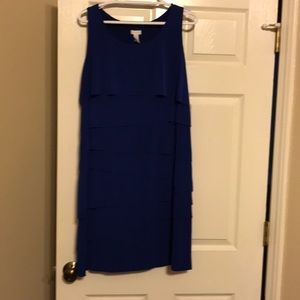 Royal blue dress
